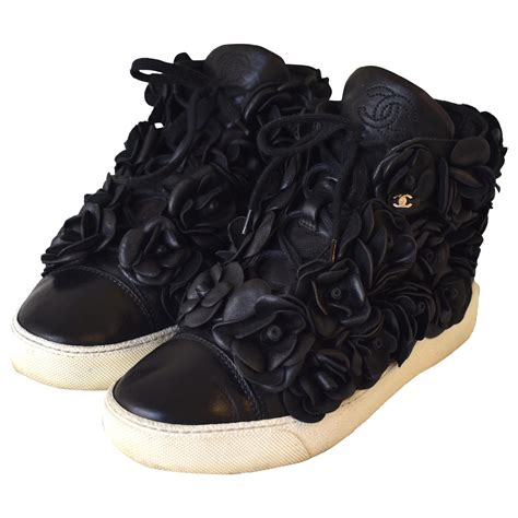 chanel flower sneakers buy|authentic chanel sneakers.